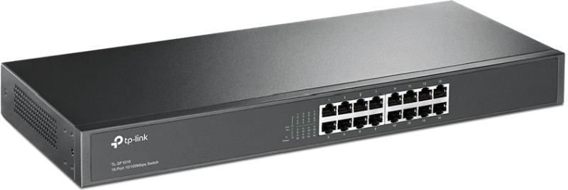 Коммутатор TP-LINK TL-SF1016 черный