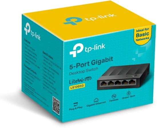 Коммутатор Коммутатор TP-LINK LS1005G черный