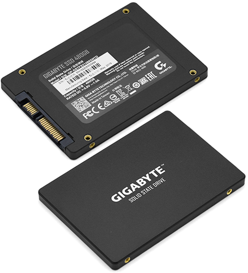 Жесткий диск GYGABYTE GP-GSTFS31480GNTD 480 Gb черный