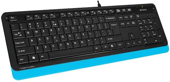 Клавиатура A4tech Fstyler FK-10 голубой
