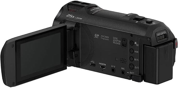 Видеокамера PANASONIC HC-VX980, черная