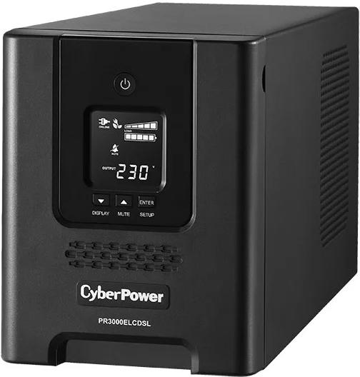 ИБП CyberPower PR3000ELCDSL черный