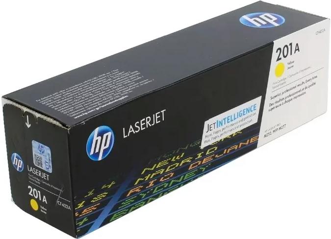 Картриджи HP CF402A желтый