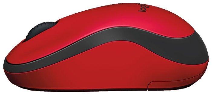 Беспроводная мышь Logitech M220 SILENT Red USB