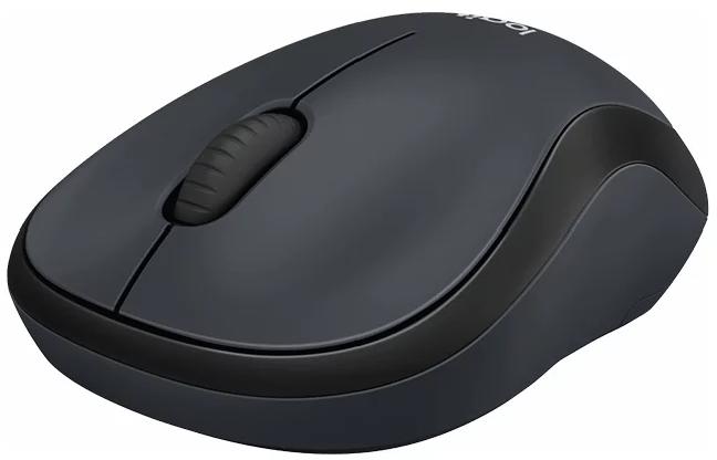 Мышь Logitech M220 Silent темно-серый