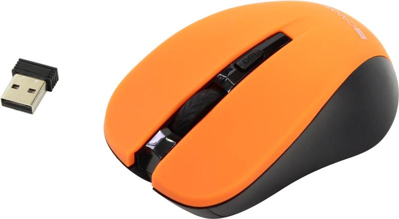 Мышь Canyon CNE-CMSW1O оранжевый