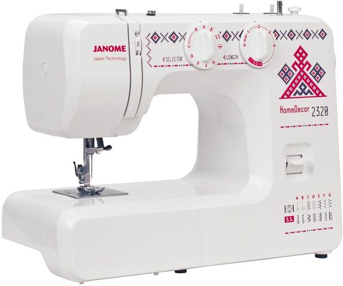 Швейная машина Janome HomeDecor 2320 белый