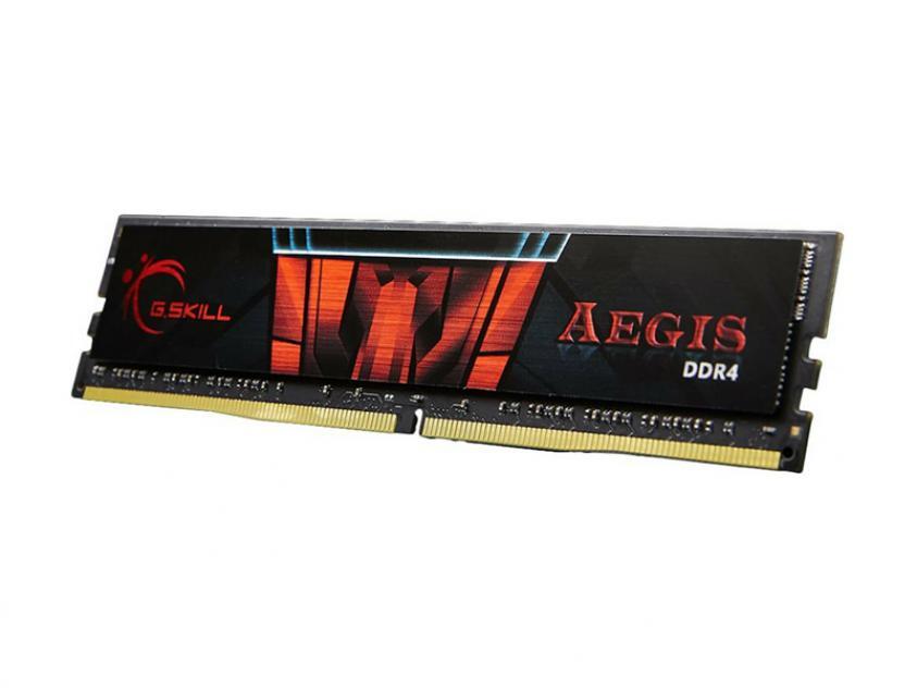 Оперативная память G.Skill Aegis F4-2400C17S-4GIS, DDR-4 DIMM 4Gb 2400MHz