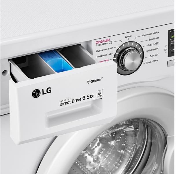 Стиральная машина LG F12B8WDS7 белая