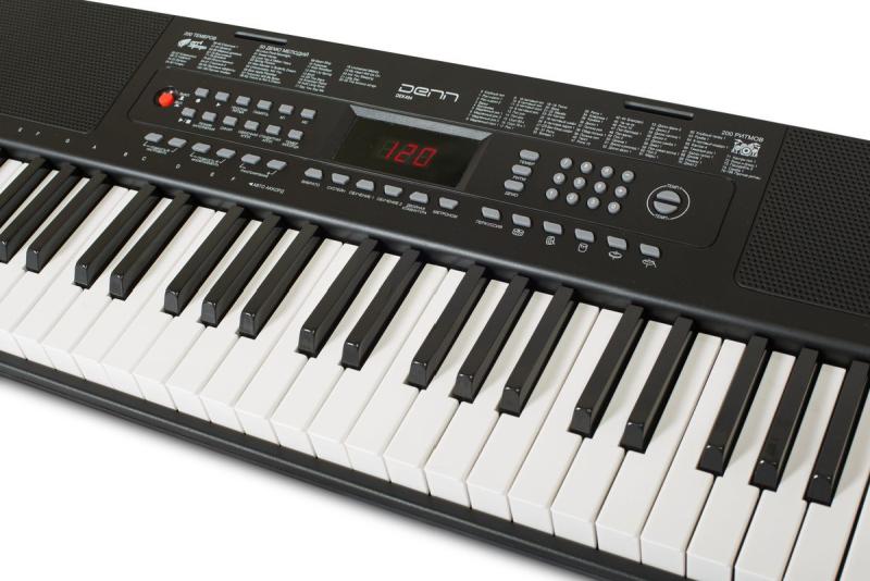 Синтезатор DENN DEK494 Black