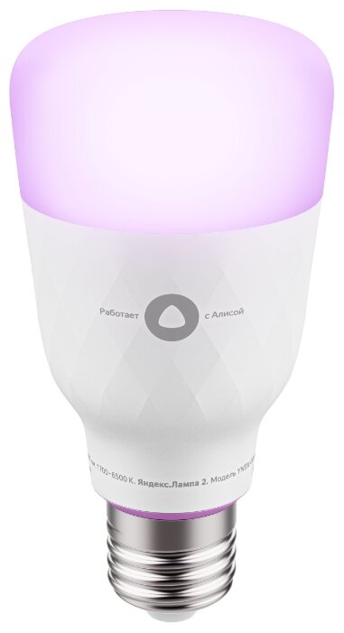 Умная лампочка Яндекса YNDX-00010 9W 1700-6500К E27
