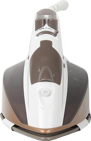 Утюг VITEK VT-1201 2010 белый-коричневый