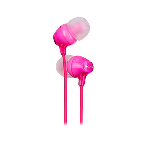 Наушники вставные с микрофоном Sony MDR-EX15AP, Pink