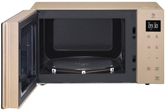 Микроволновая печь LG MS2535GISH черный- золотистый