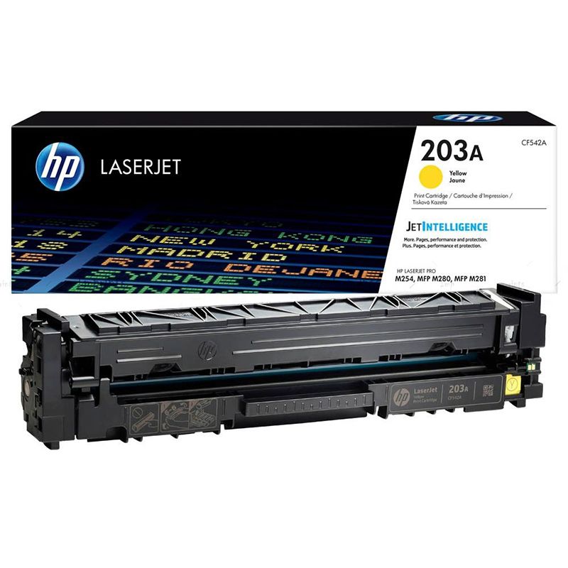 Картридж HP CF542A, желтый