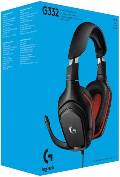 Гарнитура игровая Logitech G332 черная