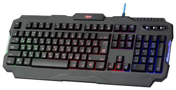 Игровая клавиатура Defender Legion GK-010DL RU Black USB