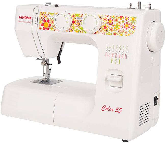 Швейная машина Janome Color 55, белая