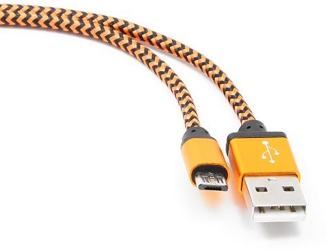 Cablexpert CC-mUSB2oe1m USB - micro-USB 1 м оранжевый