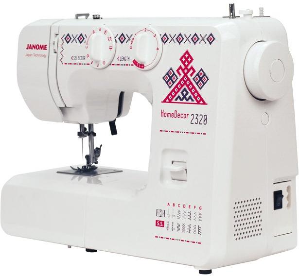 Швейная машина Janome HomeDecor 2320 белый