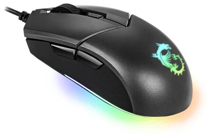 MSI Clutch GM11 Black USB тінтуір