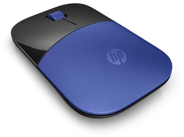 Беспроводная мышь HP Z3700 Wireless Mouse Dragonfly Blue USB