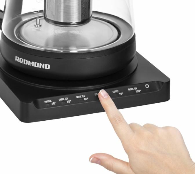 Электрочайник Redmond RK-G1308D черный