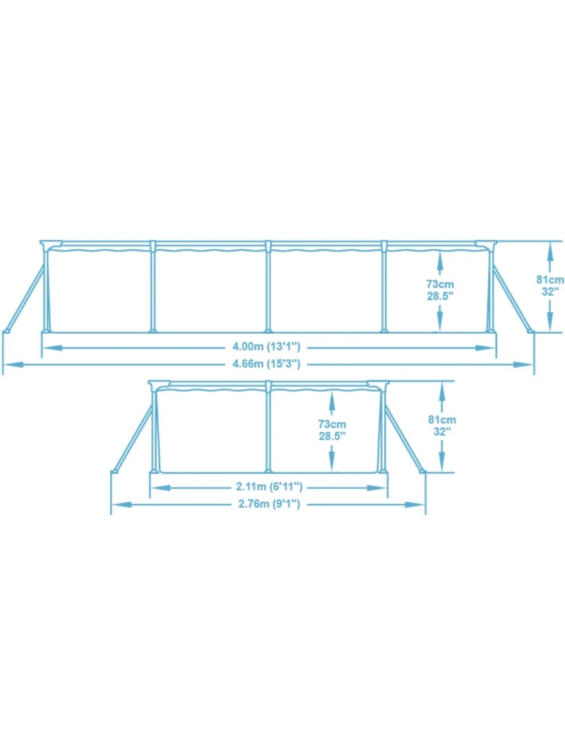 Бассейн Bestway Steel Pro 56424