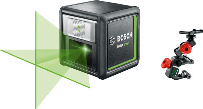 Лазерный уровень Bosch Quigo Green + MM2 0603663C00