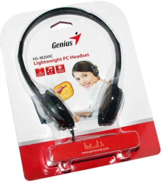 Наушники Genius HS-M200C черный