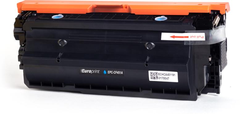 Картриджи Europrint EPC-CF451A голубой