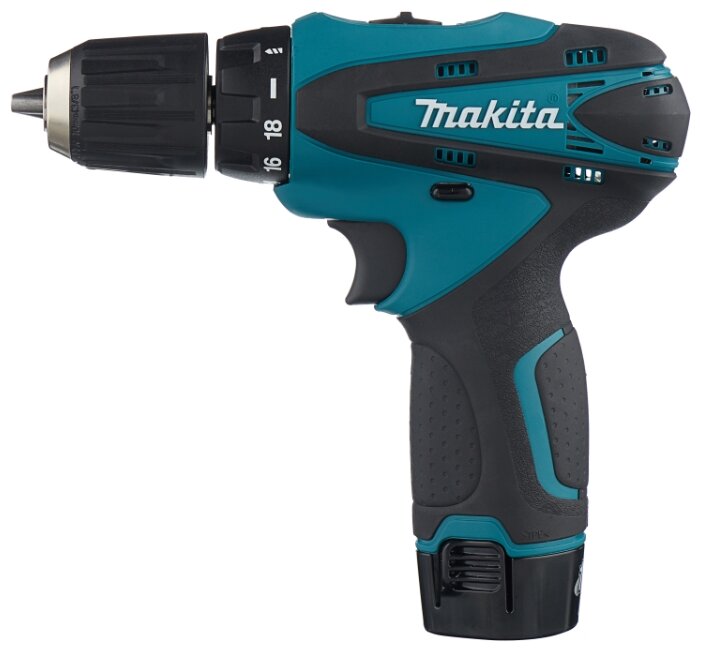 Аккумуляторная дрель-шуруповерт Makita DF330DWE 24 Н·м