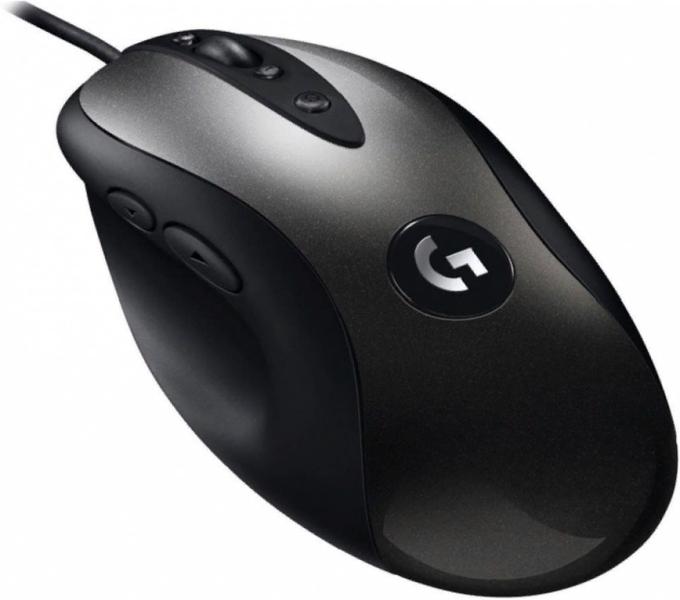 Мышь Logitech MX518 черный-серый