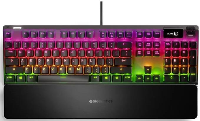 Клавиатура SteelSeries Apex 7 Red Switch 64642 черный