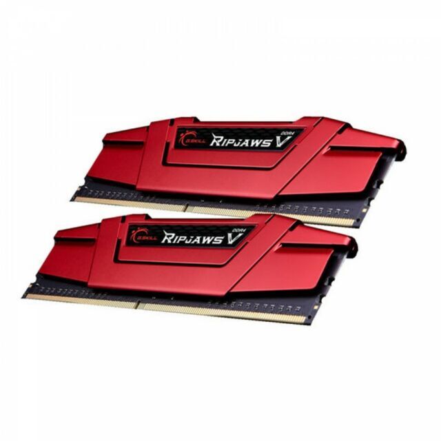 Оперативная память G.Skill Ripjaws V, F4-2666C15D-8GVR, DDR-4 DIMM 8Gb 2666MHz