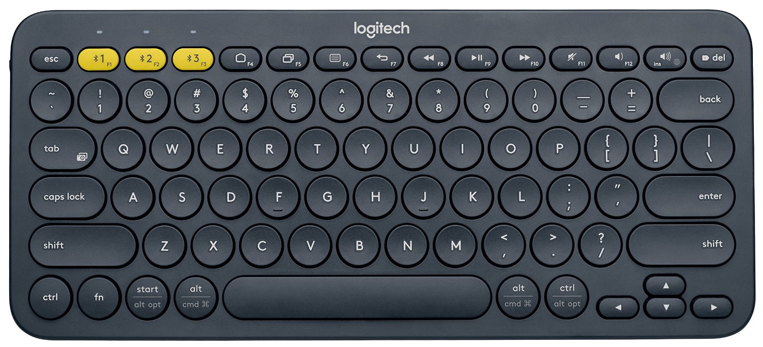 Клавиатура Logitech K380 Wireless 920-007584 Bluetooth черная