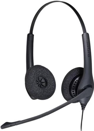 Наушники Jabra BIZ 1500 Duo черный