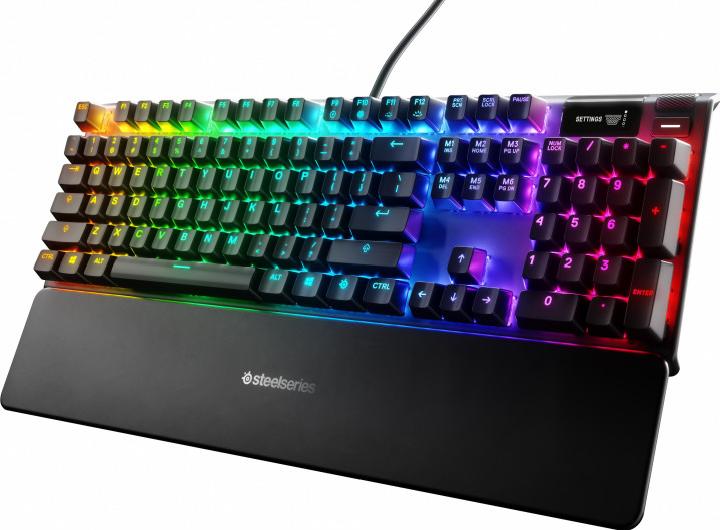 Клавиатура SteelSeries Apex 7 Brown Switch 64786 черный