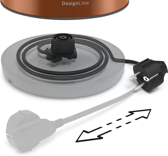 Электрочайник Bosch TWK4P439 қоңыр