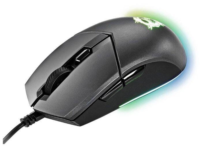 MSI Clutch GM11 Black USB тінтуір