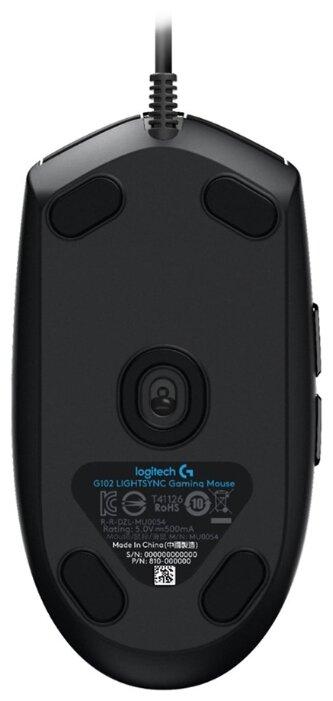 Мышь Logitech G102 LightSync Black