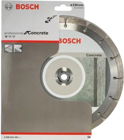 Диск отрезной BOSCH Standard for Concrete 2608602200 230х22.23