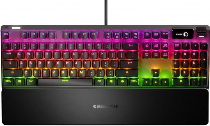 Клавиатура SteelSeries Apex 7 Brown Switch 64786 черный