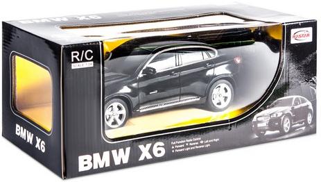 Радиоуправляемая игрушка Rastar BMW X6 31700B черный