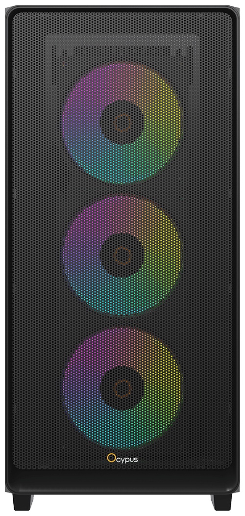 Корпус Ocypus Gamma-C60-BKG400XX-GL черный
