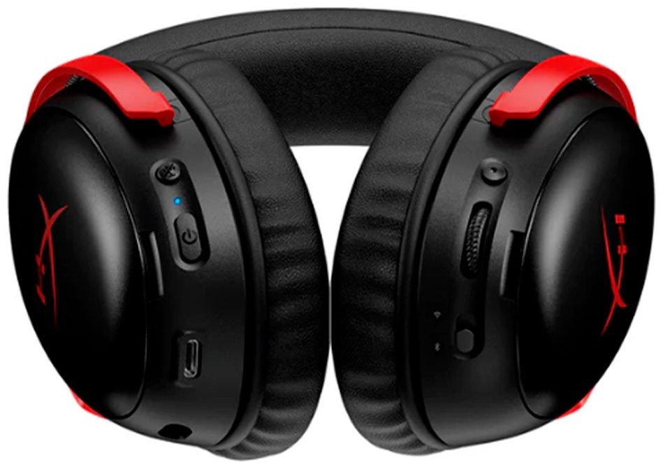 Наушники HyperX Cloud III S Wireless черно-красный