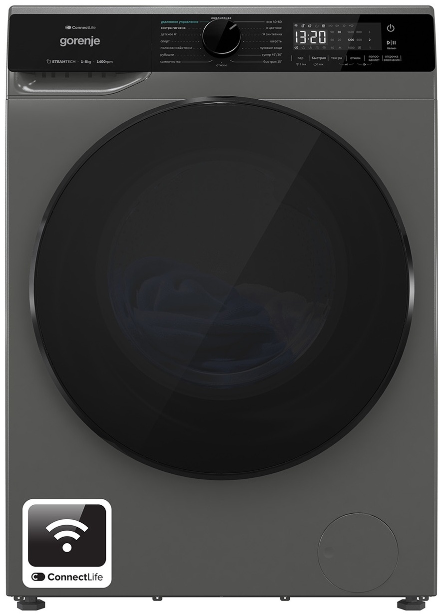 Стиральная машина Gorenje WPNA84APGW серый