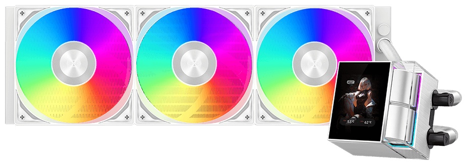 Кулер PCcooler DS360 ARGB Display