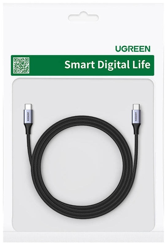 Кабель Ugreen USB TypeC (M), 2 м, US535 (90440) серый