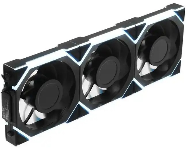 Вентилятор LIAN LI UNI FAN SL Wireless LCD Black 3x120mm, G99.12SLLCD1W3B.00